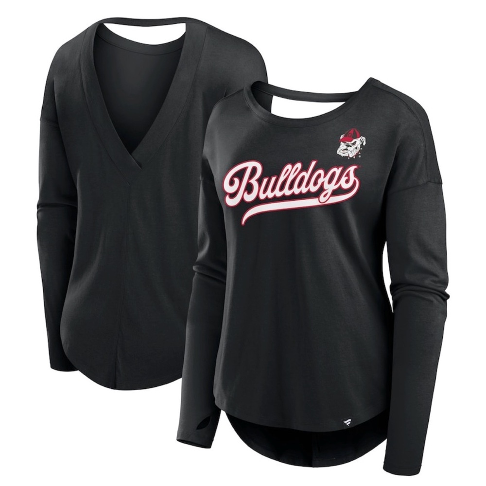 Georgia Bulldogs UGA Fanatics Women's 3XL Training Camp Core Long Sleeve Tee